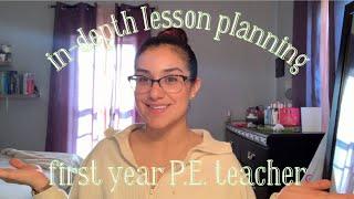 How I Lesson Plan as a Gym Teacher | P.E. Lesson Plan