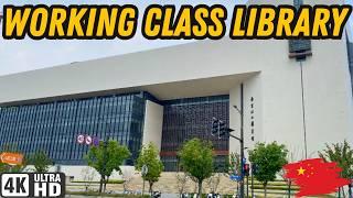 Shocking Modern Working Class Library in China