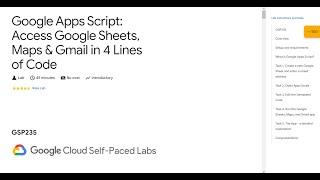 Google Apps Script: Access Google Sheets, Maps & Gmail in 4 Lines of Code #googlecloud #appscript