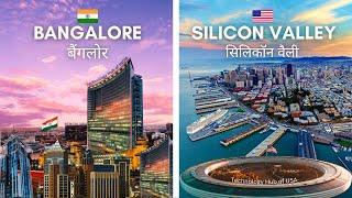 Bangalore vs Silicon Valley 4K Cinematic Comparison | बैंगलोर बनाम सिलिकॉन वैली