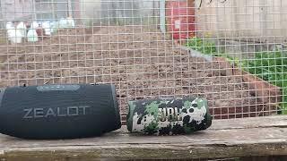 zealot s87 vs jbl change 5 громкость 100%