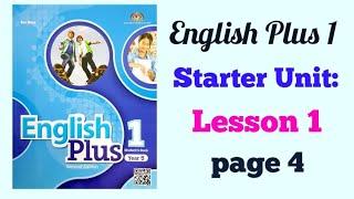 YEAR 5 ENGLISH PLUS 1: STARTER UNIT - LESSON 1 | PAGE 4