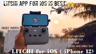 DJI #SDK released for IOS | #LITCHI app on iOS (iphone) for DJI #MINI2 with v01.04.0000 #15m hack