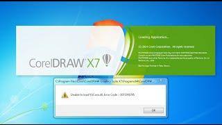 vgcore.dll solve instal Corel X7