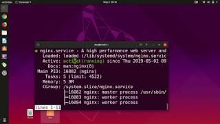 How to Install nginx http server on Ubuntu 18.04/19.04