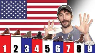 Top 9 Boots made in USA (Cut In Half)