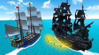 Pirates in RAVENFIELD?! Incredible PIRATE SHIP BATTLES on the New Map!