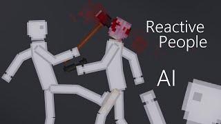 NEW! Reactive People (AI Mod) In People Playground