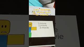 uhm just made a movie #roblox #mymovie #noob