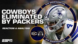 REACTION to Packers vs. Cowboys  'DALLAS WAS PUSHED AROUND!' - Tim Hasselbeck | SC with SVP