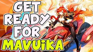 MAVUIKA REVEALED! HOW TO PREPARE ️ Genshin Impact Mavuika Skills, Builds, Ascension Materials