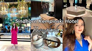 Sindhorn Kempinski Hotel Bangkok (my experience & full tour) 