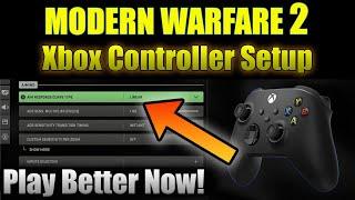 Xbox Controller BEST SETTINGS for Modern Warfare 2 Multiplayer! MW2 XBOX Controller Setup