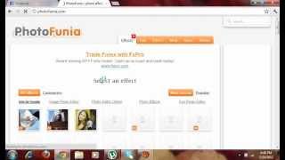 How to edit photo in photofunia