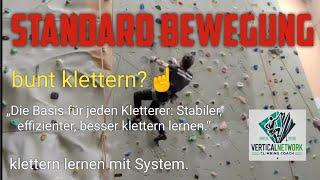 Technik-Tutorial: Bunte Wege durch die Kletterwand #klettertechnik #kletternlernen #standardbewegung