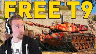 WG Giving a FREE T9 "Patton the Tank" in World of Tanks!