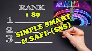 Simple Smart Safe (SSS) - The Roulette Master (in-depth analysis & ranking)