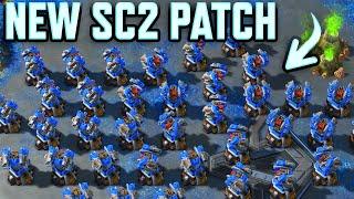 NEW STARCRAFT 2 PATCH! Grandmaster tonight?