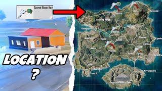 Top 3 Secret Room Key Locations | BGMI Secret Room Key Location ?