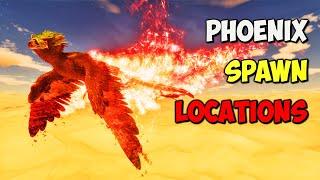 Scorched Earth: BEST Phoenix Spawn LOCATIONS | ARK Survival Ascended ASA