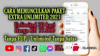 How to buy an extra unlimited telkomsel 2021 internet package - an extra unlimited telkomsel 2021