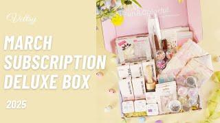 Vettsy Monthly Subscription Deluxe Box March 2025 Unboxing & Tutorial