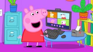 Video Call Chaos  | Peppa Pig Tales Full Episodes