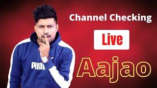 Channel Checking Live For My YouTube Family || Feat.Hitesh Ke Facts ||