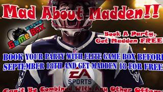 Elite Game Box - Mad About Madden Promotion - Get Madden 18 for Free