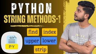 23. String methods 1 | Python Programming | Sinhala