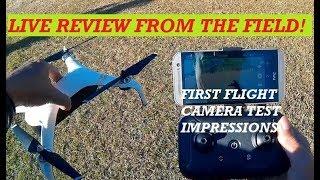 C-FLY "SMART" DUAL GPS DRONE [LIVE] FIRST FLIGHT TEST & REVIEW