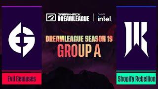 Dota2 - Evil Geniuses vs Shopify Rebellion - Game 2 - DreamLeague Season 19 - Group A