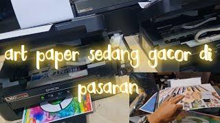 printer epson ini sudah cukup kok di pake usaha cetak sampul foto .id card. dll