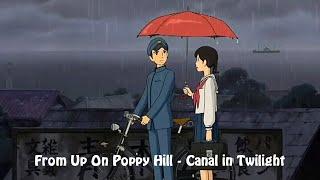 [1hour] From Up On Poppy Hill - Canal in Twilight