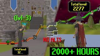 Ironman Maxcape Speedrun NO ALTS OSRS - (Full Series)