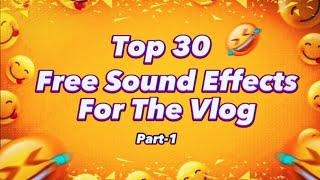 TOP 30+ FUNNY SOUND EFFECTS FOR VLOG CHANNEL | SPARKER THAMIZHA ️