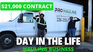 HOW TO MAKE MONEY WITH A BOX TRUCK | Full Day On The Road!