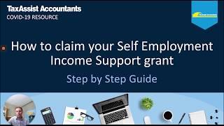 Step by step guide to claiming your Self-Employment Income Support Grant