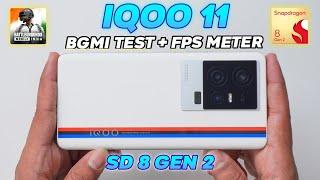 iQOO 11 BGMI Test with FPS Meter | Fastest Phone