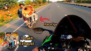 Chapri Ne Kiya Zx10r Ke Sath Road Pe Tamasa 