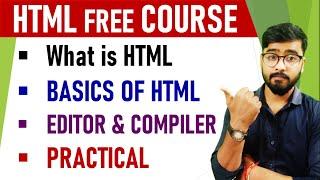 What is HTML? | HTML Course for beginners in [Hindi] | by Rahul Chaudhary