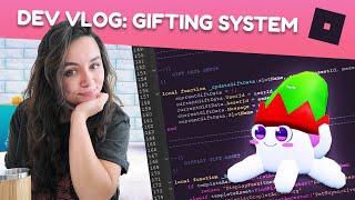 Roblox Holiday Dev Vlog *GIFTING SYSTEM*