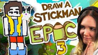UUSI PIIRTOSEIKKAILU ON TÄÄLLÄ! (Draw a Stickman: EPIC 3)