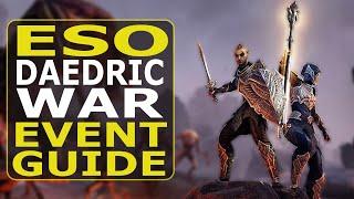 ESO Daedric War Celebration Event Guide | New PET and SKIN! 2022