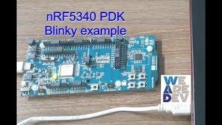 nRF5340 PDK firmware build and download using SEGGER Embedded Studio