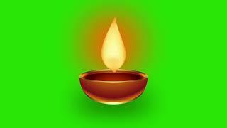 Free Diya Animation || Green Screen Diya || Diya for Diwali background