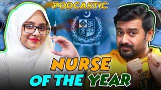 Nurse of the Year ft. @MoonvlogsOfficial  | Umar Saleem | Podcastic # 42