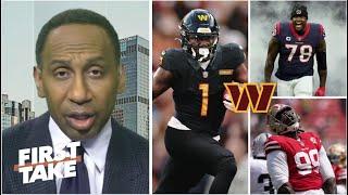 Eagles & the NFC should FEAR Jayden Daniels' Offense! - Stephen A. breaks Commanders' massive trades