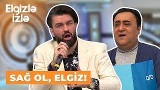 Elgizlə izlə | Elgiz Əkbər canlı efirdə okapella oxudu