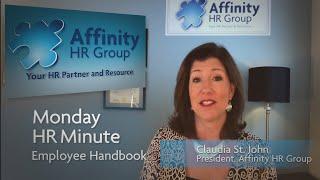 HR Minute - Employee Handbooks